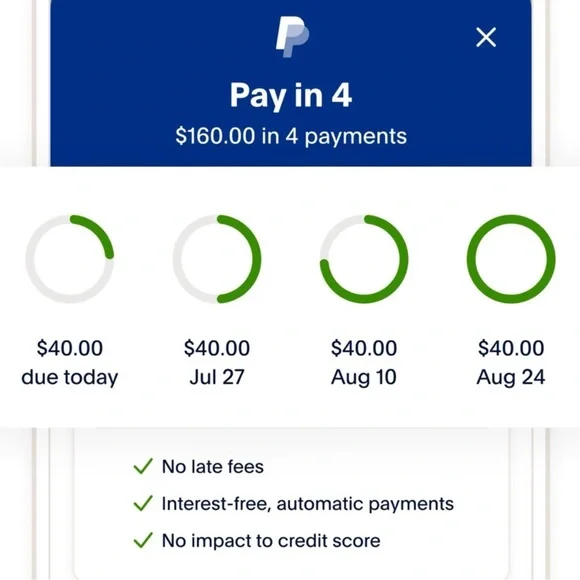 Buy now, pay later with PayPalEnjoy now. Pay later 🤑